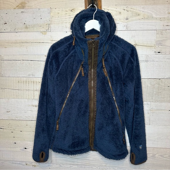 Kuhl FLIGHT JACKET Women’s medium Blue/brown - Picture 10 of 10